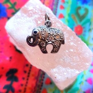 Sterling Silver Lucky Elephant Charm